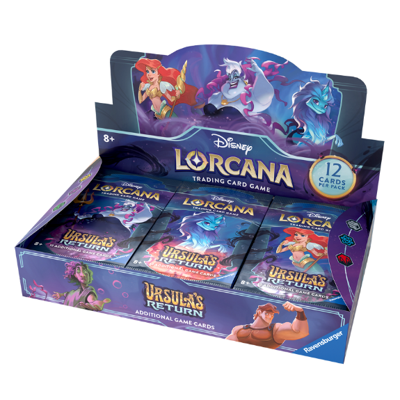 Disney Lorcana TCG - Ursula's Return Booster Display (24 Packs)