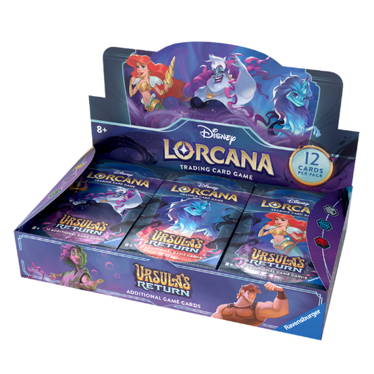 Disney Lorcana TCG - Ursula's Return Booster Display (24 Packs)