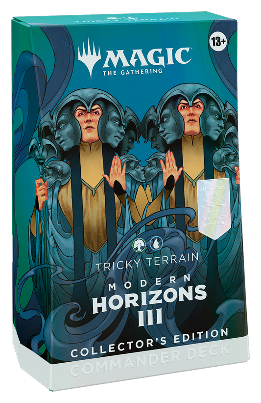 Modern Horizons 3 Commander Deck – Collector's Edition: Tricky Terrain - Magic The Gathering