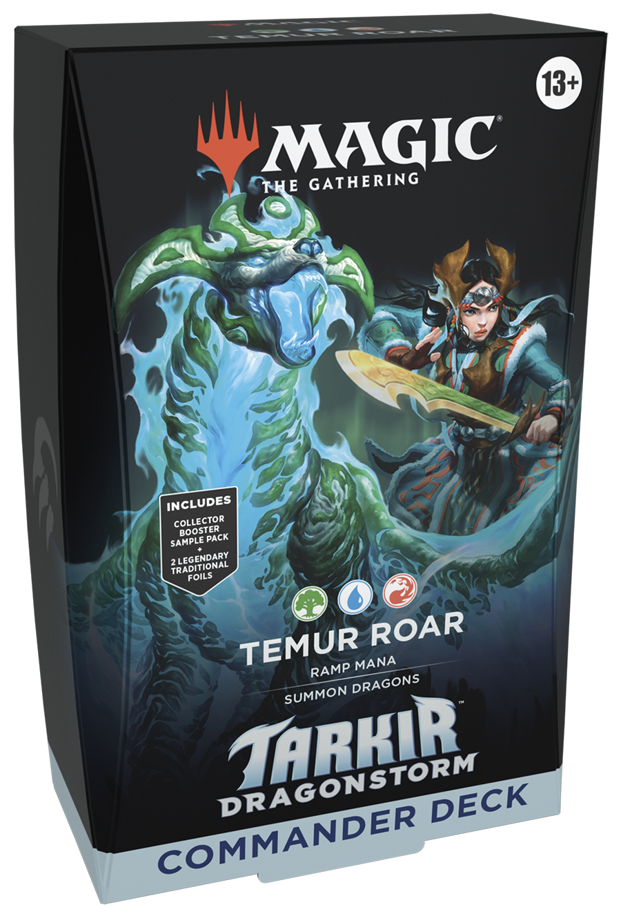 Magic the Gathering - Tarkir: Dragonstorm Commander Deck - Temur Roar