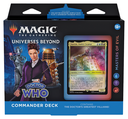 Magic: The Gathering Doctor Who Commander Deck - Masters of Evil