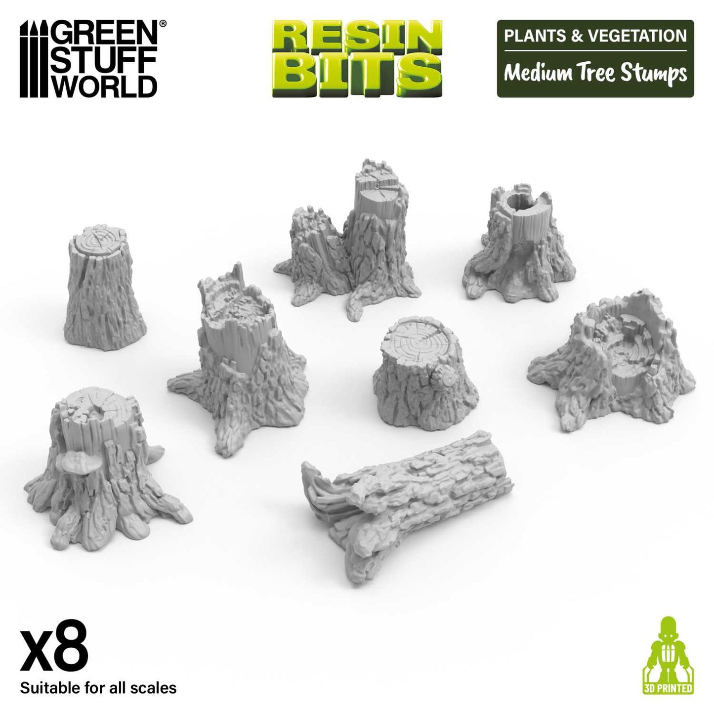 Resin Bits - Plants and Vegetation