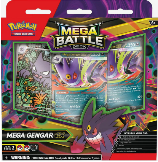 Pokémon Mega Battle Deck - Mega Gengar Ex