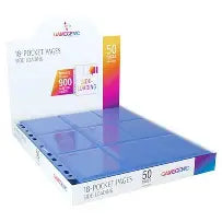 Gamegenic - 18-Pocket Pages Sideloading - Display (50) Blue
