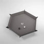 Gamegenic: Hexagonal magnetic XL dice tray (Dark Grey)
