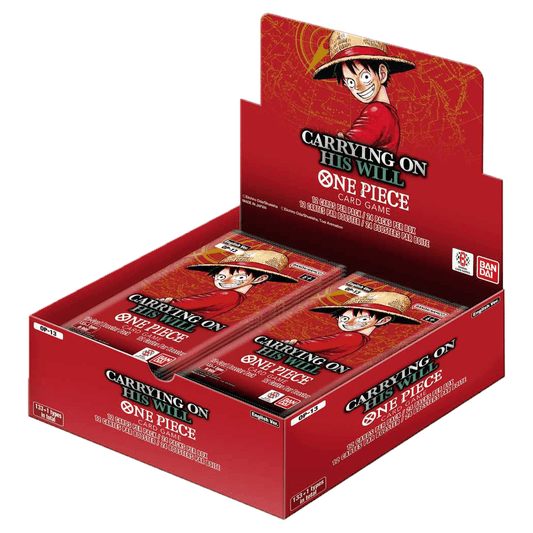 One Piece Card Game - OP 13: Carrying on His Will - Booster Display (24 Packs) - EN