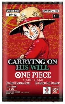 One Piece Card Game - OP 13: Carrying on His Will - Booster - EN