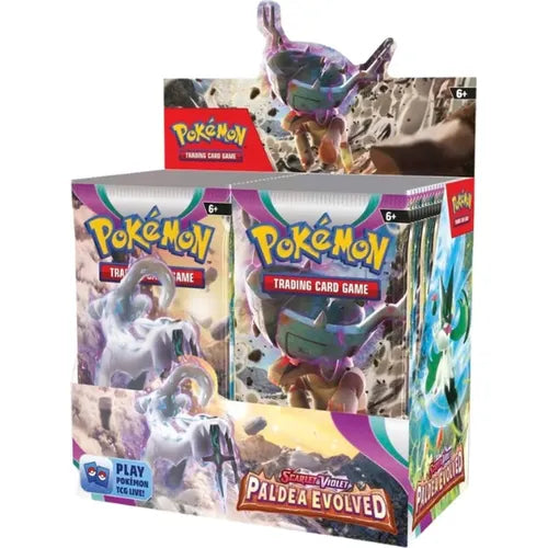 Pokémon TCG - Scarlet & Violet: Paldea Evolved - Booster Display