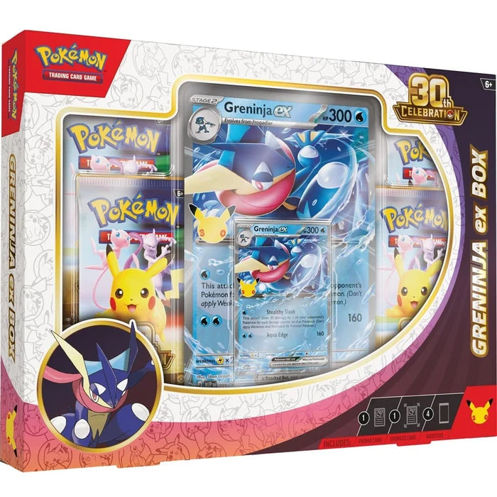 Pokémon TCG: 30th Celebration Pokémon ex Box Greninja