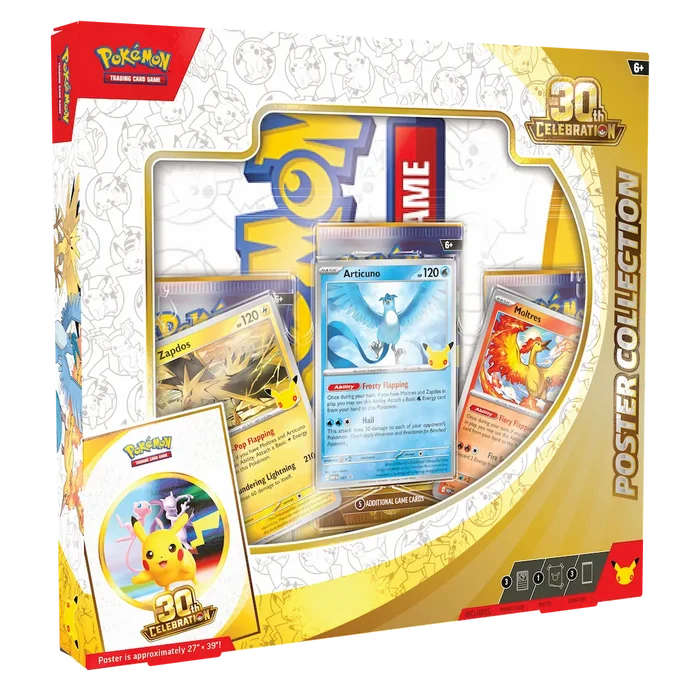 Pokémon TCG: 30th Celebration Poster Collection