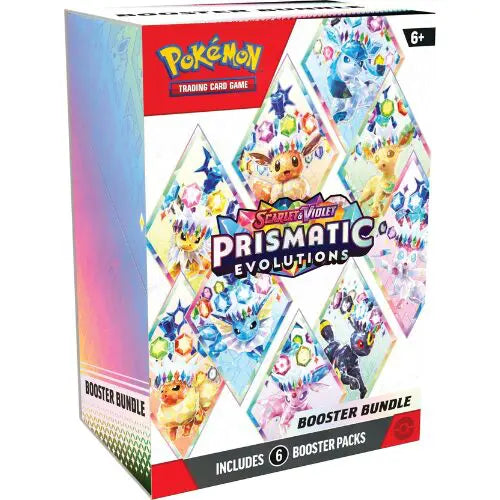 Pokemon TCG - Scarlet & Violet: Prismatic Evolutions Booster Bundle (6. Booster Pakker)