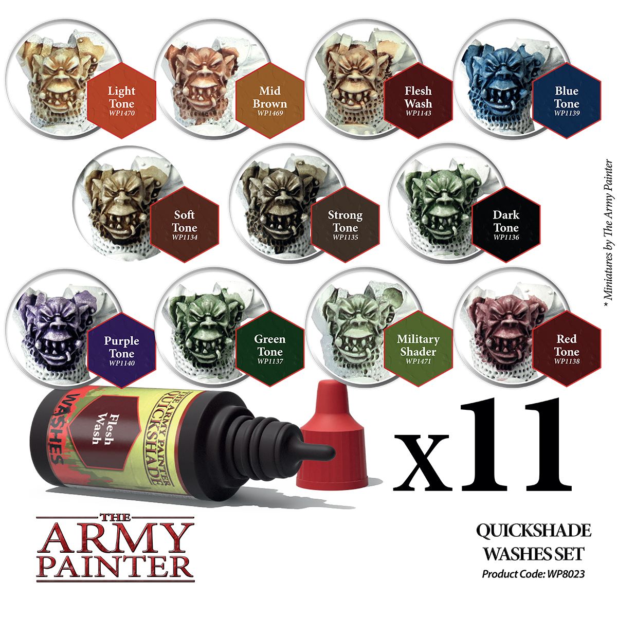 Warpaints Quickshade Washes Set