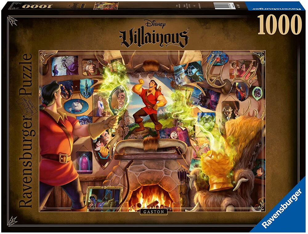 Ravensburger - Disney Villanous: Gaston Jigsaw Puzzle (1000pcs.)