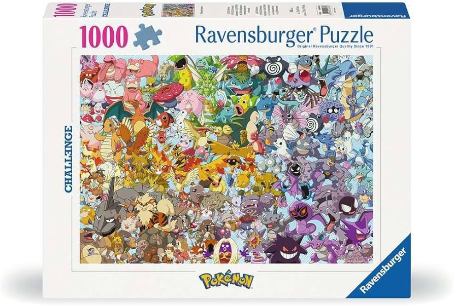 Ravensburger Challenge - Pokemon Jigsaw Puzzle - 1000 Pieces