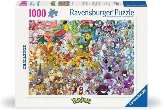 Ravensburger Challenge - Pokemon Jigsaw Puzzle - 1000 Pieces