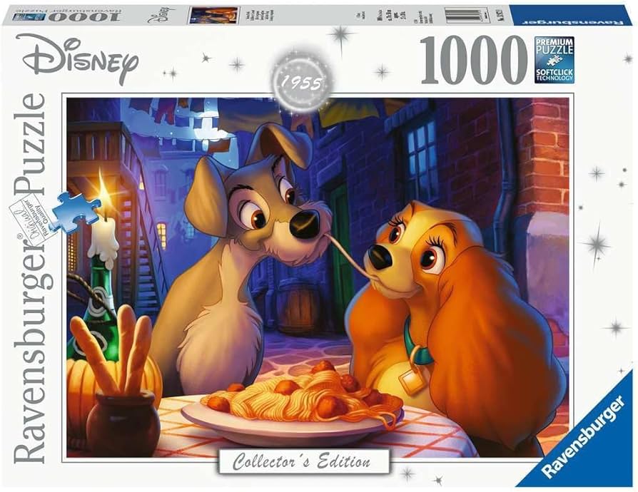 Ravensburger Disney Lady and the Tramp 1000 Pieces