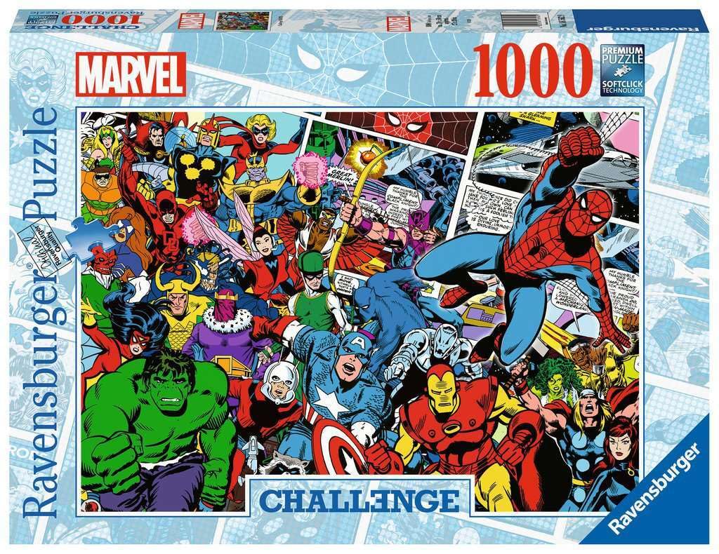 Ravensburger Marvel Avengers Challenge Puzzle - 1000 Pieces