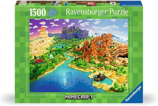 Ravensburger World of Minecraft Jigsaw Puzzle - 1500pc
