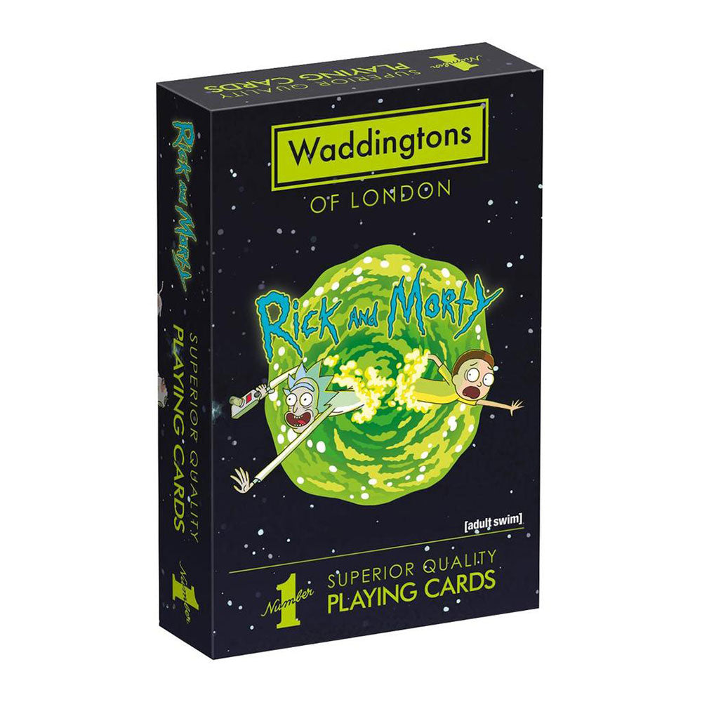 Rick & Morty Playing Cards - Waddingtons