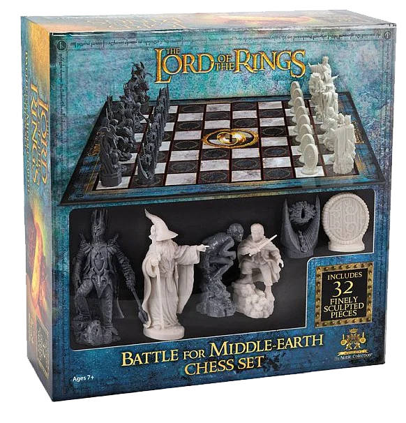 The Lord of the Rings Battle For Middle Earth Chess Set