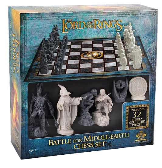 The Lord of the Rings Battle For Middle Earth Chess Set