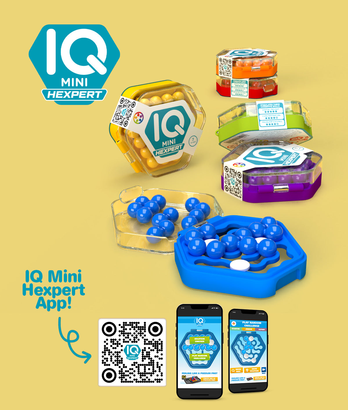 Smart Games - IQ Mini Hexpert