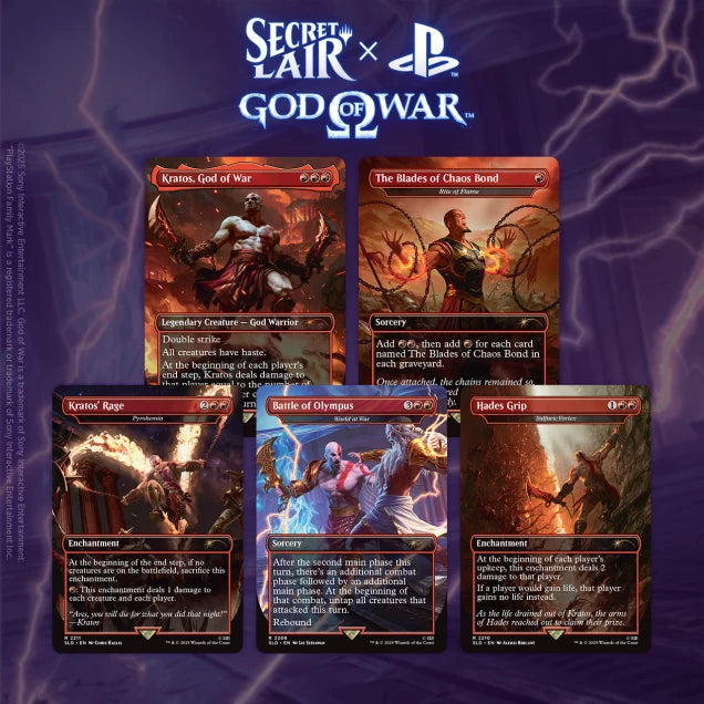 Secret Lair X God of War - Greek