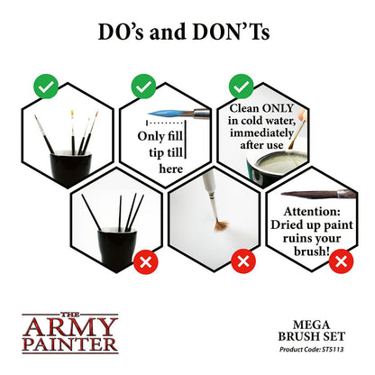 Army Painter - Mega Brush Set