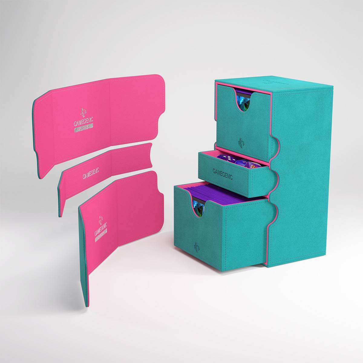 Gamegenic - Stronghold 200+ XL Teal/Pink (Exclusive Color Combination)