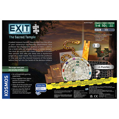 EXIT + PUZZLE:  The Sacred Temple (EN)