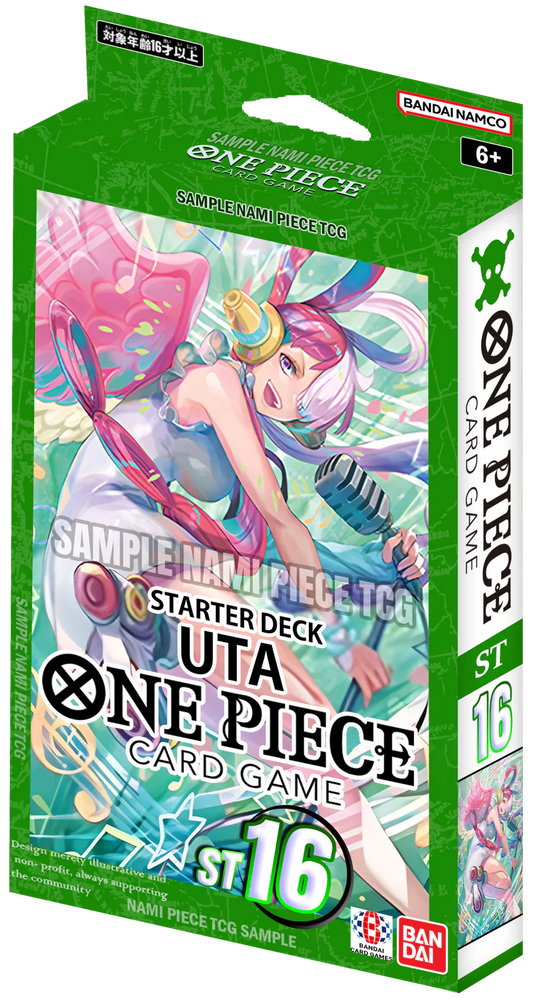 One Piece Card Game ST-16 Green Uta Starter Deck