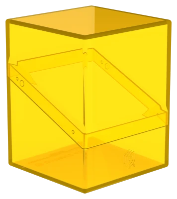 Ultimate Guard: Boulder Deck Case 100+ Clear Amber