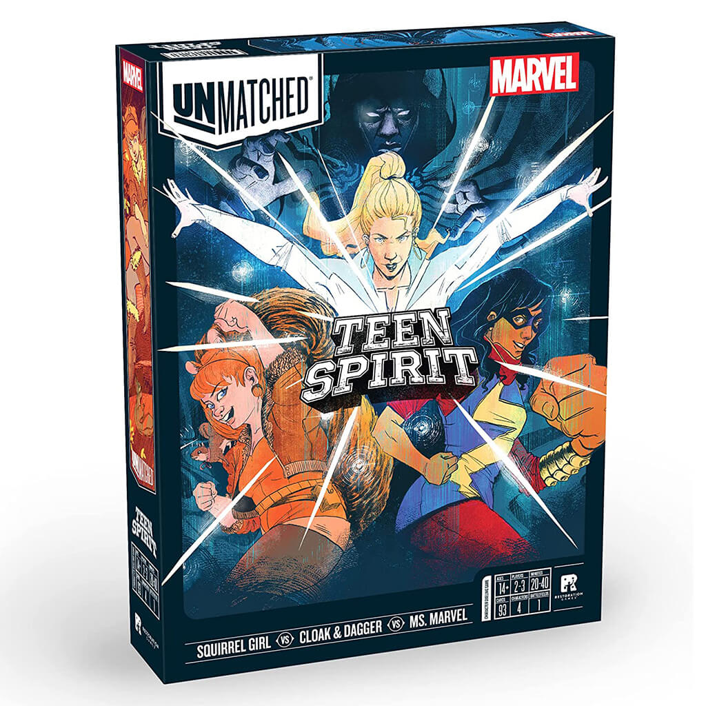 Restoration Games Unmatched - Marvel Teen Spirit New, 14+ years