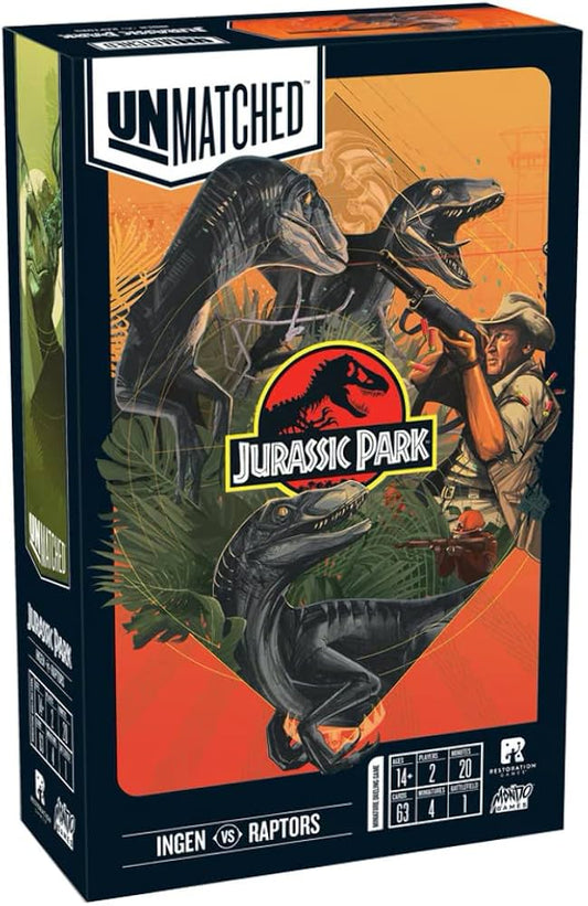Unmatched: Jurassic Park Ingen Vs Raptors, 14+ years