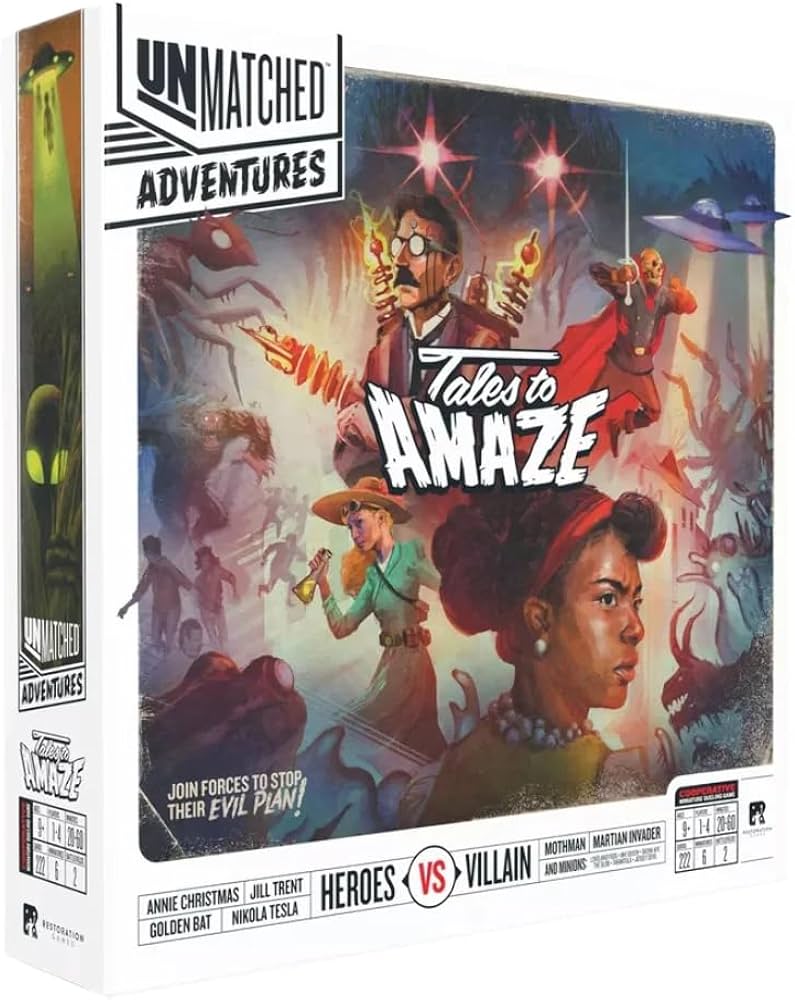 Unmatched Tales to Amaze | Board Game | Ages 9+