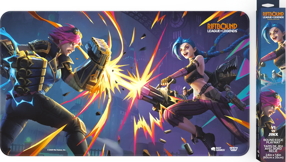 Riftbound: League of Legends TCG - Jayce vs. Viktor Vendetta Bound Edge Playmat