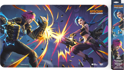 Riftbound: League of Legends TCG - Jayce vs. Viktor Vendetta Bound Edge Playmat