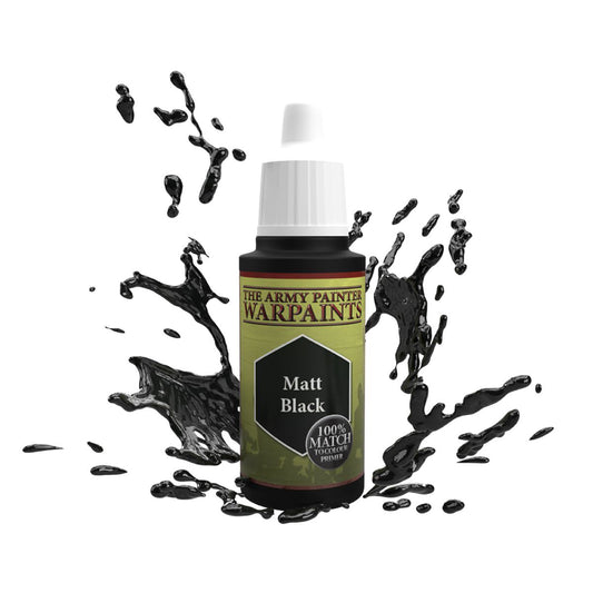 Warpaints Acrylic: Matt Black - Army Painter