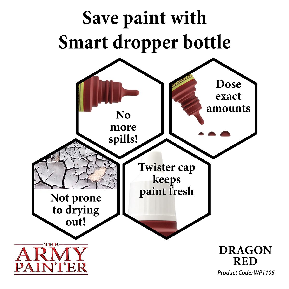 Warpaints Acrylic: Dragon Red - Army Painter