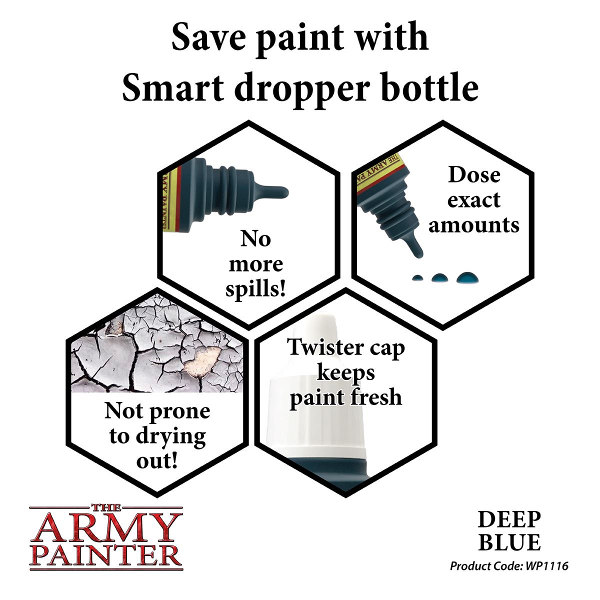 Warpaints Acrylic: Deep Blue - Army Painter