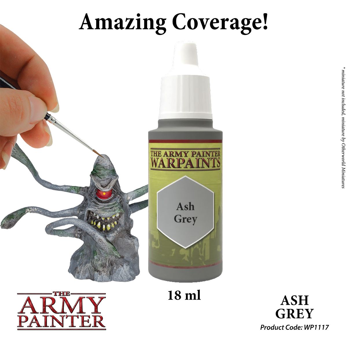 Warpaints Acrylic: Ash Grey - Army Painter