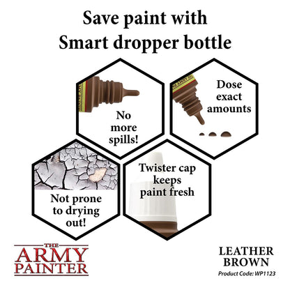 Warpaints Acrylic: Leather Brown - Army Painter