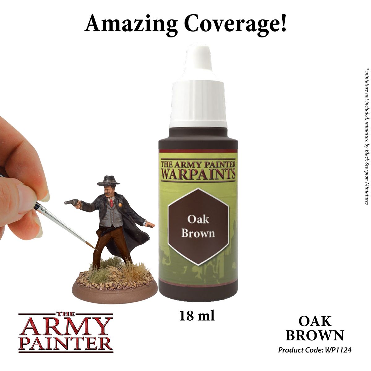 Warpaints Acrylic: Oak Brown - Army Painter