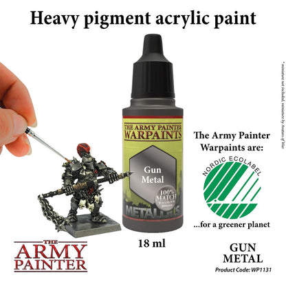 Warpaints Metallic: Gun Metal - Army Painter
