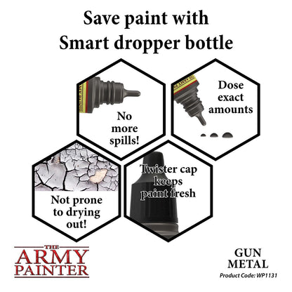Warpaints Metallic: Gun Metal - Army Painter