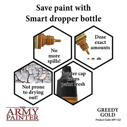 Warpaints Metallic: Greedy Gold - Army Painter
