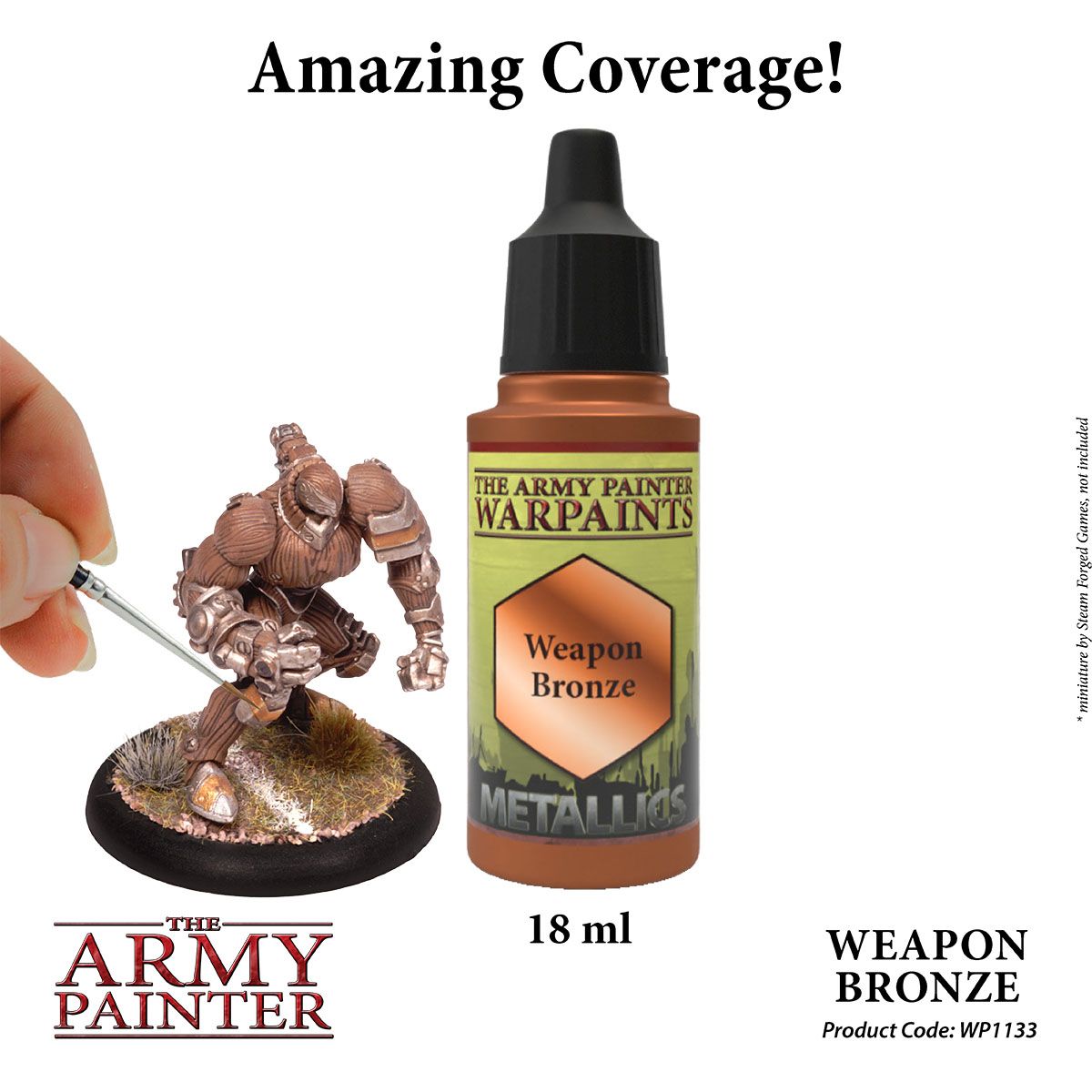 Warpaints Metallic: Weapon Bronze - Army Painter