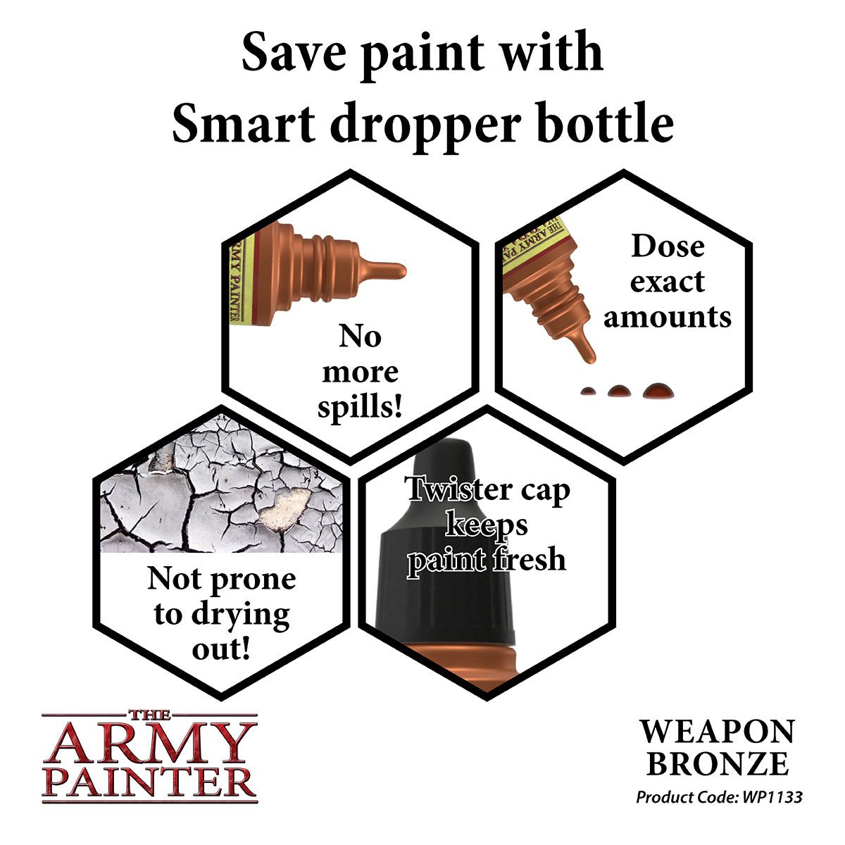 Warpaints Metallic: Weapon Bronze - Army Painter