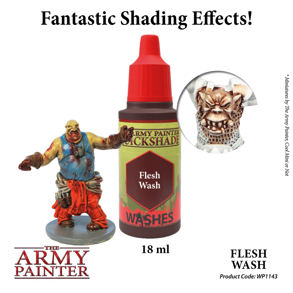 Warpaints Wash: Flesh Wash - Army Painter