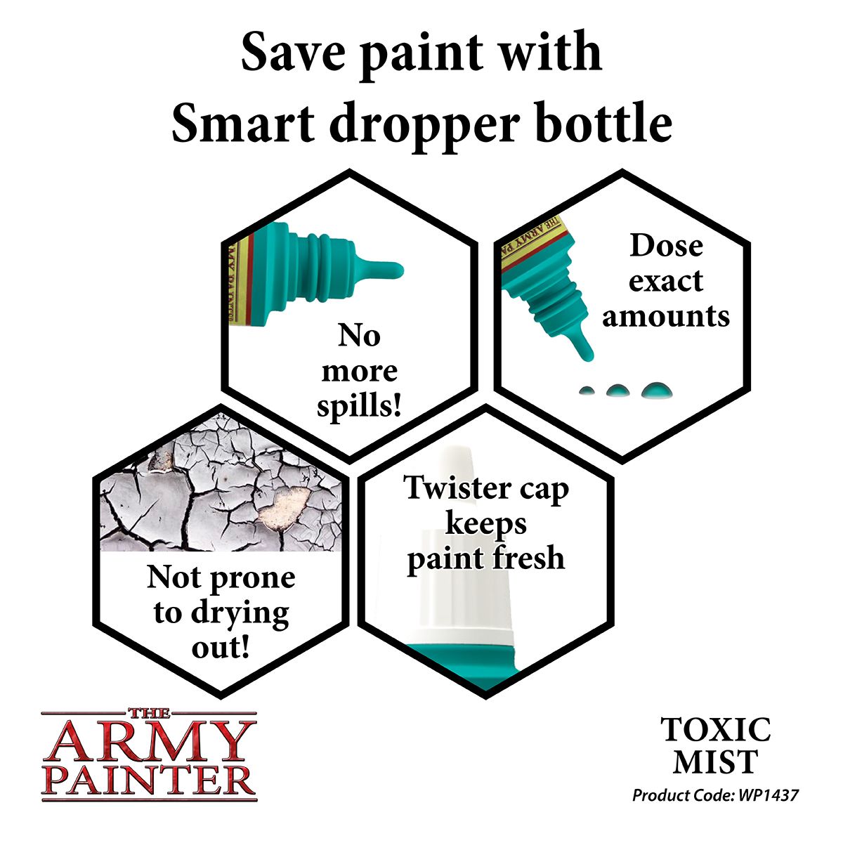 Warpaints Acrylic: Toxic Mist - Army Painter